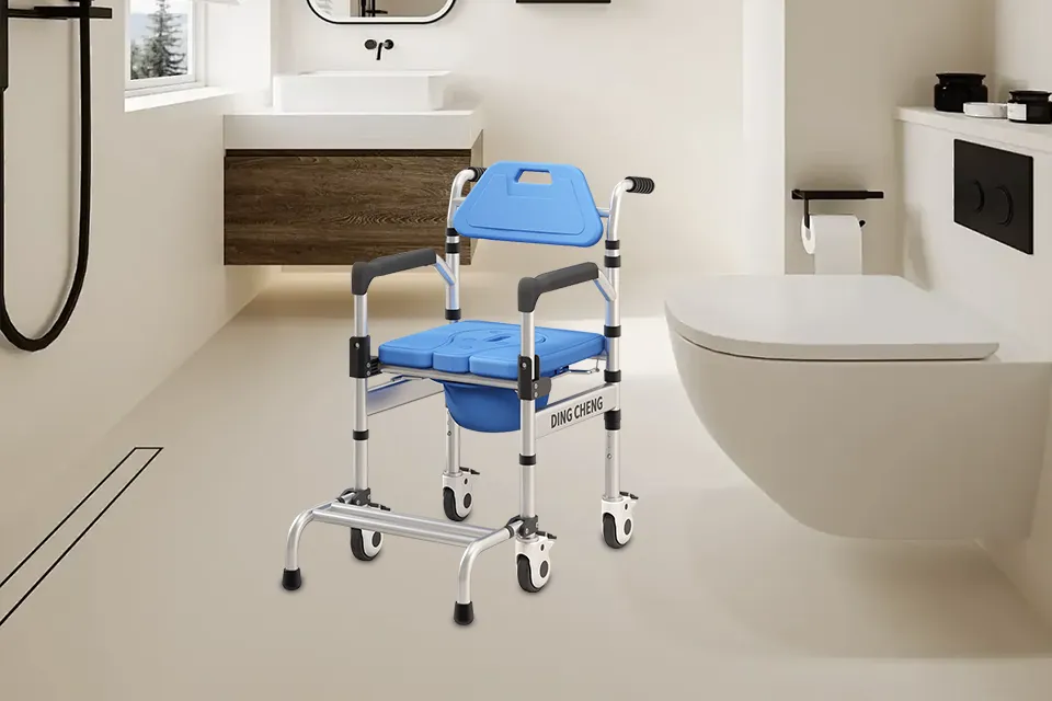 Mga tampok ng mga upuan sa banyo na may mga gulong