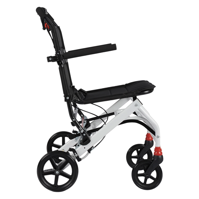 Portable foldable trolley wheelchair